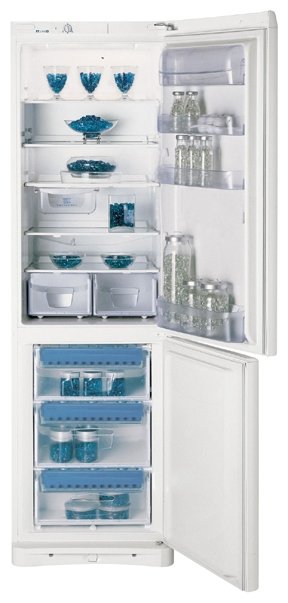 Холодильник Indesit BAAN 14 - покрывается льдом