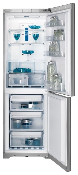 Холодильник Indesit BIAA 33 F X - покрывается льдом