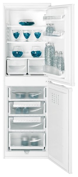 Холодильник Indesit CAA 55 - покрывается льдом
